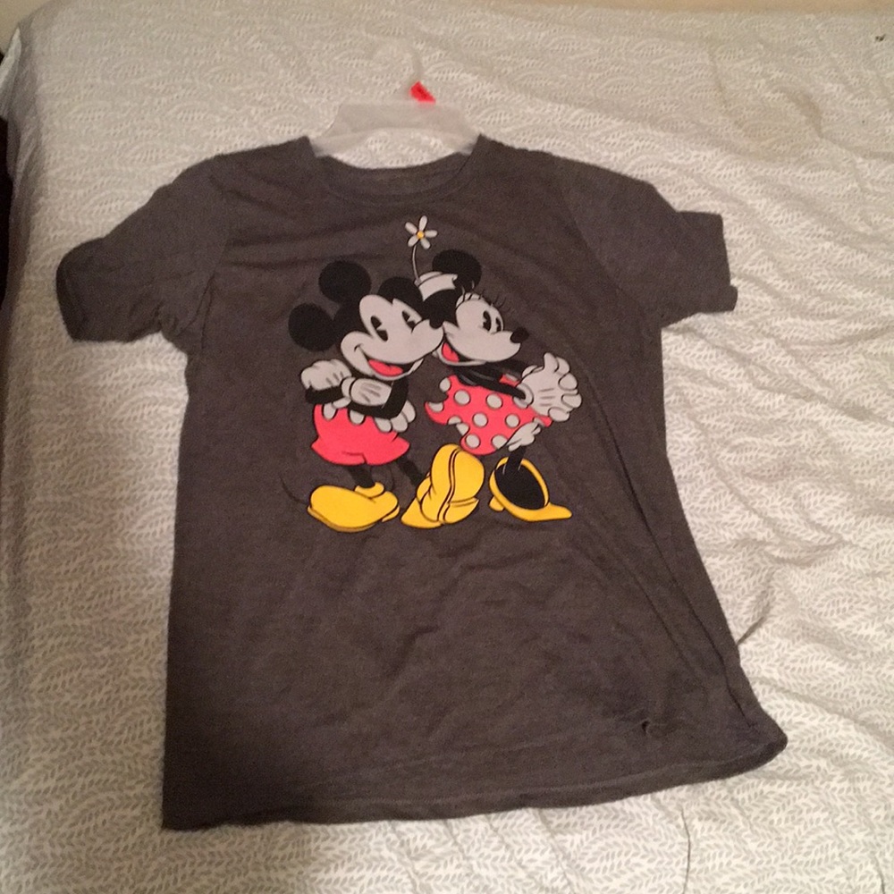 disney mickey and minnie mouse shirt